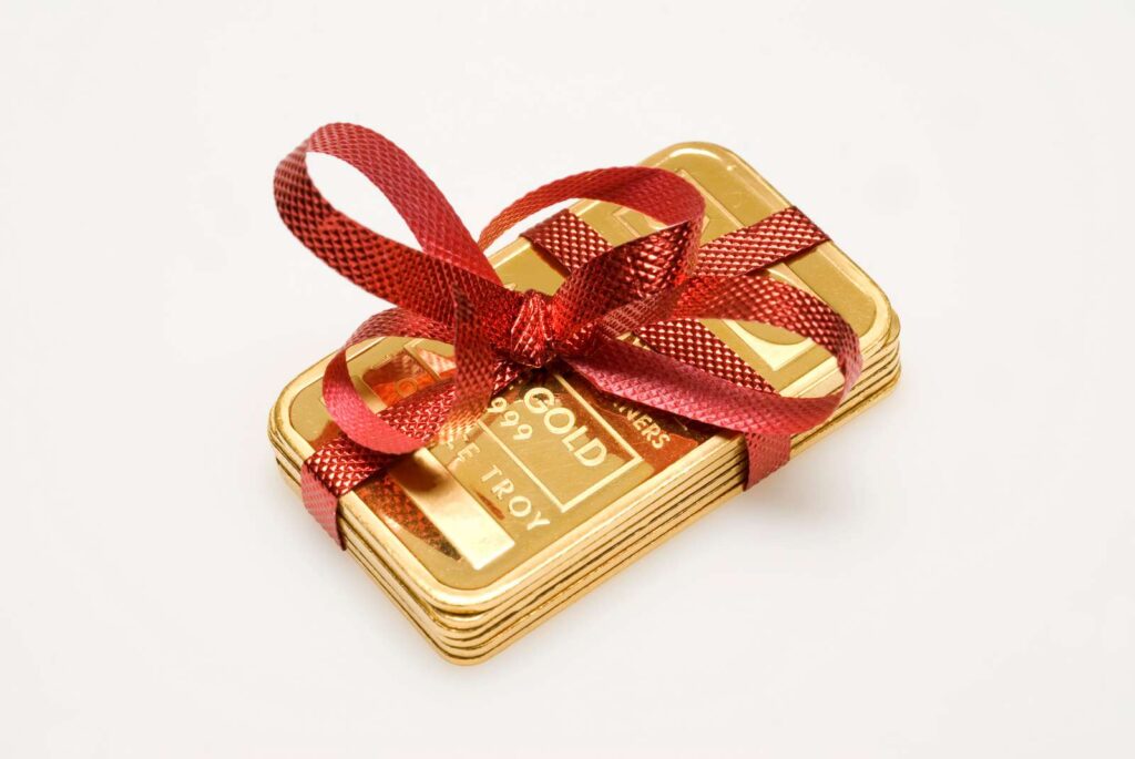 Gold - the perfect gift